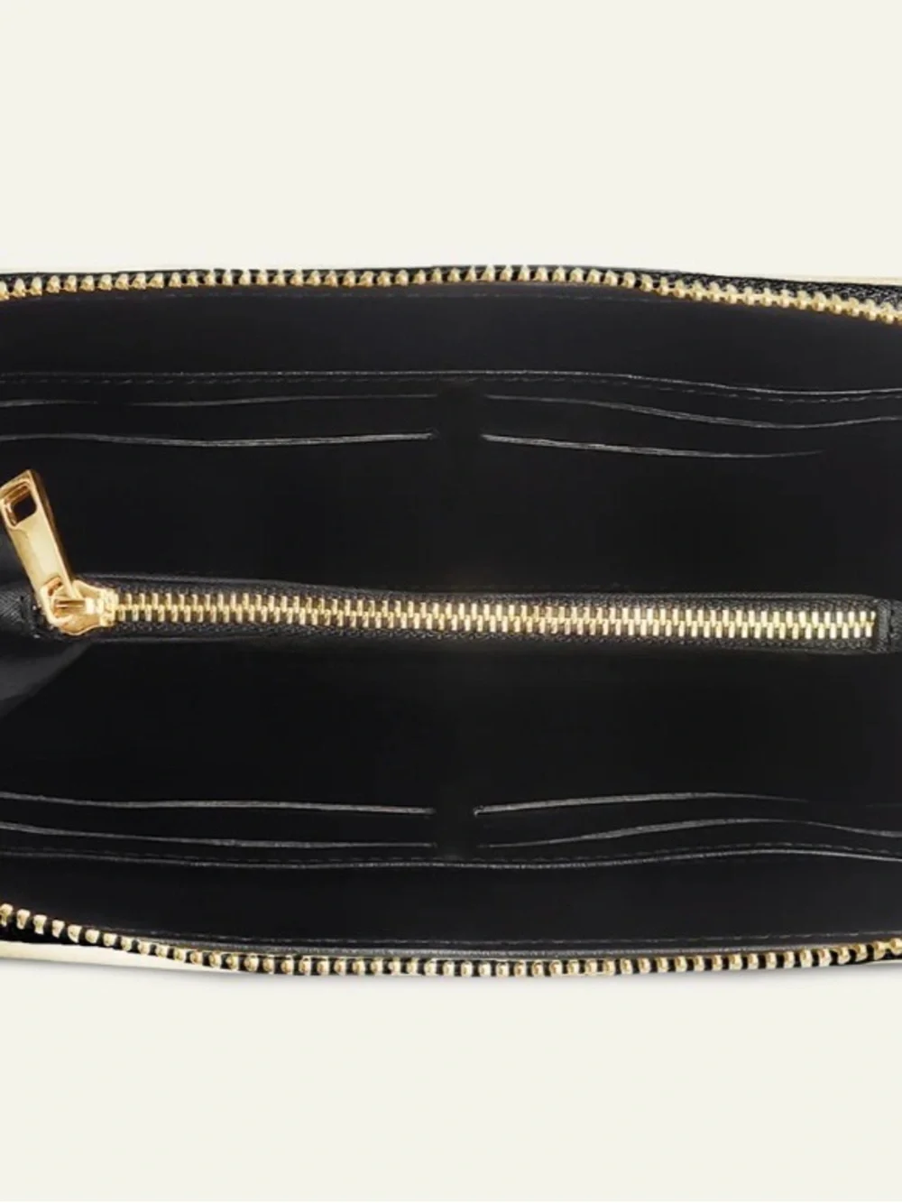 Black Graphic Book-Print Briefcase